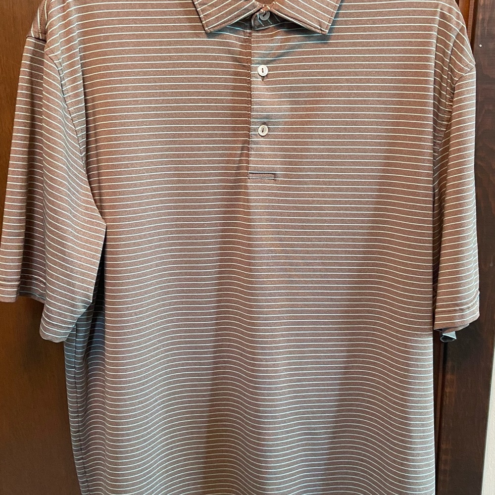Peter Milar summer comfort men’s golf shirt from Crosswater Golf Club in Oregon